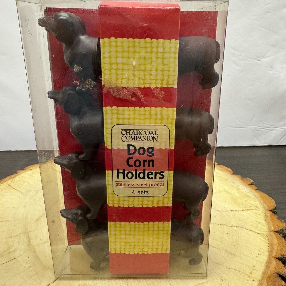 Fun Dachshund Corn on the Cob Holders Stocking Stuffers Idea Picnic Sausage Dog